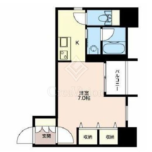 LaSante恵比寿　401号室　間取り