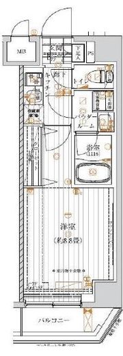 レガリス目白学習院下　501号室　間取り