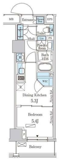 パークアクシス成増二丁目　304号室　間取り