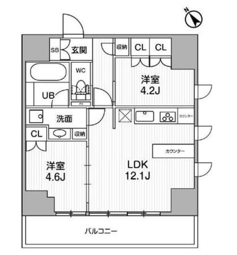 nido SUGAMO　301号室　間取り