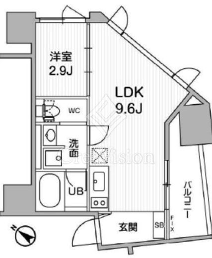 nido SUGAMO　502号室　間取り