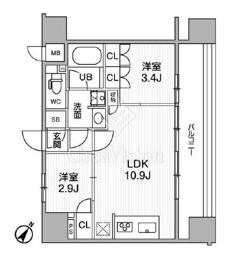 nido SUGAMO　503号室　間取り
