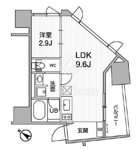 nido SUGAMO　702号室　間取り