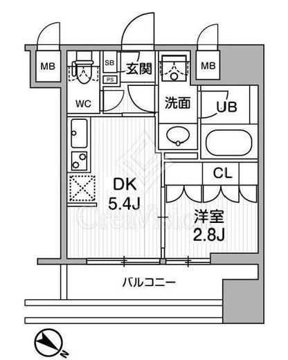nido SUGAMO　705号室　間取り