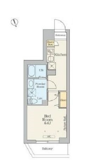 クレストコート綾瀬　313号室　間取り