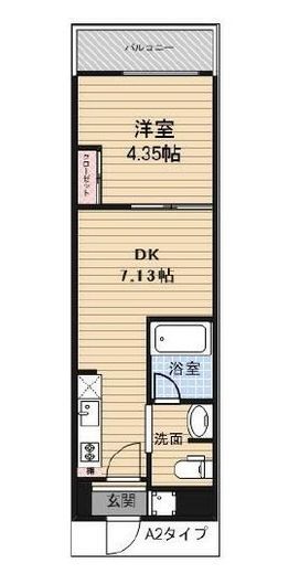 アーバンパーク東日暮里　402号室　間取り