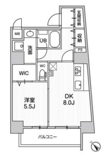ROOTs Higashi Nagasaki (ルーツ東長崎)　301号室　間取り