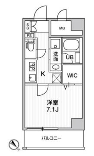 ROOTs Higashi Nagasaki (ルーツ東長崎)　304号室　間取り