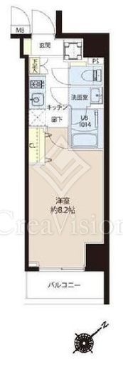 アレージュマン王子　503号室　間取り