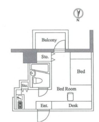 アレックス日乃本　1005号室　間取り