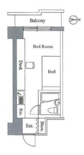 アレックス日乃本　620号室　間取り