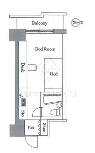 アレックス日乃本　610号室　間取り