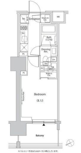 ザ・パークハビオ目白タワー　201号室　間取り