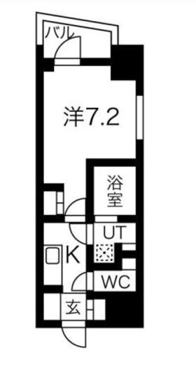 プレール・ドゥーク文京本郷　503号室　間取り