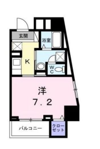 プラザ・デル・ソル本郷　201号室　間取り