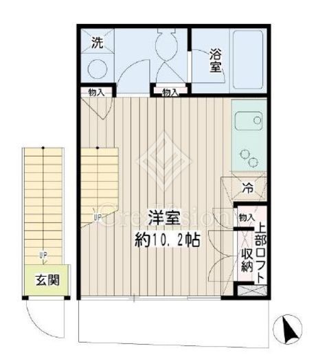 FLEG自由が丘EL　00002号室　間取り