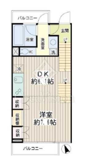 FLEG自由が丘EL　203号室　間取り