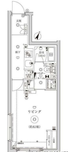 ＣＲＥＡＴＩＦ池袋　209号室　間取り