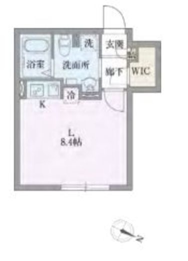 グローリオシェルト志村坂上　405号室　間取り