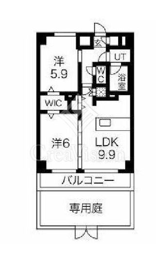 エルフォルテ東日暮里　102号室　間取り