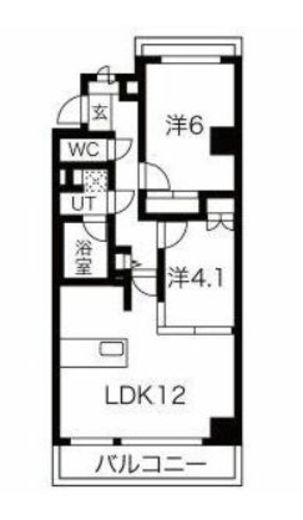 エルフォルテ東日暮里　312号室　間取り