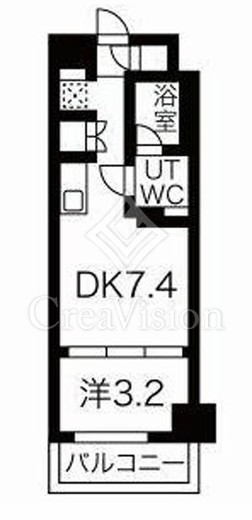 エルフォルテ東日暮里　509号室　間取り