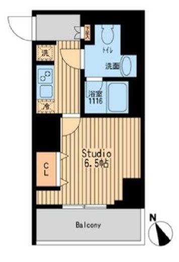 プルス上十条　1001号室　間取り