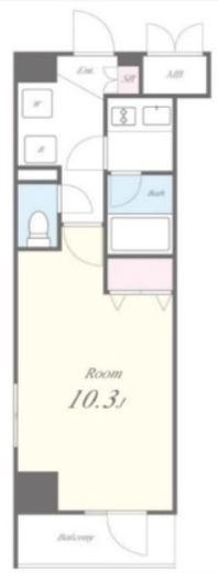 ROOTs Otsuka (ルーツ大塚)　1101号室　間取り