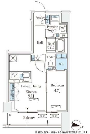 ロイヤルパークス赤羽サウス　202号室　間取り
