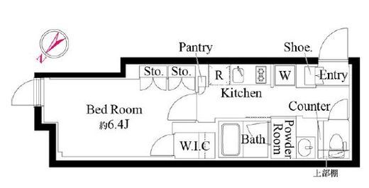 コンポジット千石　102号室　間取り