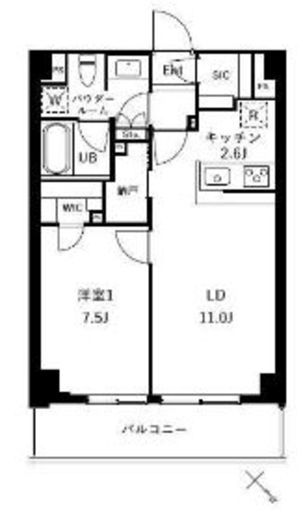 ザ・ケンジントン・レジデンスときわ台　521号室　間取り