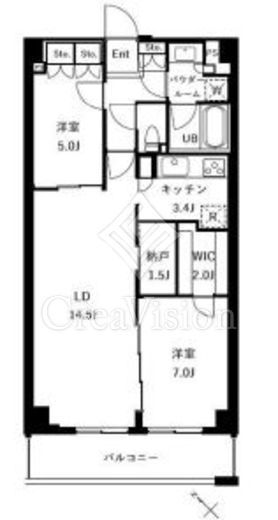 ザ・ケンジントン・レジデンスときわ台　316号室　間取り