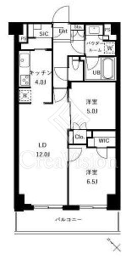 ザ・ケンジントン・レジデンスときわ台　402号室　間取り