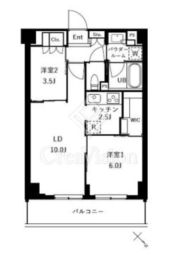 ザ・ケンジントン・レジデンスときわ台　437号室　間取り