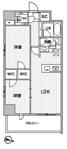 シーズンフラッツ新大塚　301号室　間取り