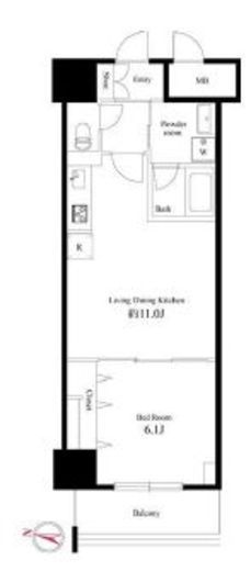 グレイス綾瀬　502号室　間取り