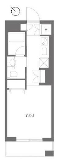 ガーデン板橋氷川町　1214号室　間取り