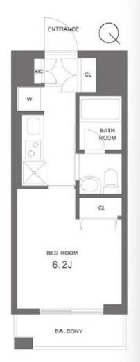 ガーデン板橋氷川町　1309号室　間取り