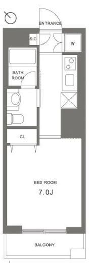 ガーデン板橋氷川町　518号室　間取り