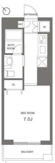 ガーデン板橋氷川町　618号室　間取り
