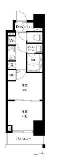 アーバンパーク綾瀬WEST　503号室　間取り