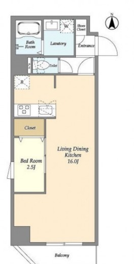 アルファコート谷在家　403号室　間取り