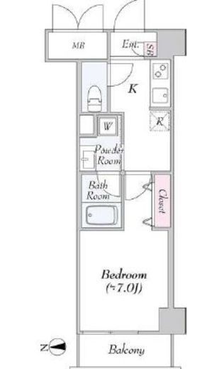 URBANLINKときわ台（アーバンリンクときわ台）　303号室　間取り