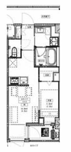 ルミーク北千住　404号室　間取り