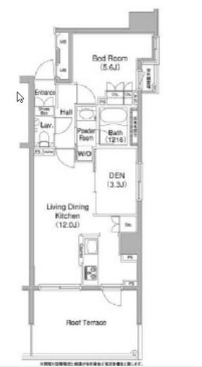 コンフォリア西早稲田　403号室　間取り