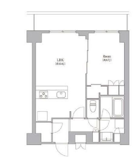 オアーゼ日暮里レジデンス　502号室　間取り