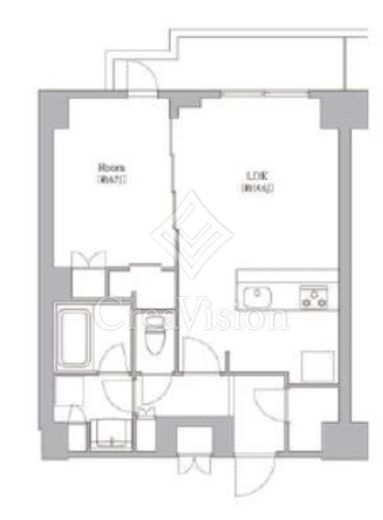 オアーゼ日暮里レジデンス　508号室　間取り