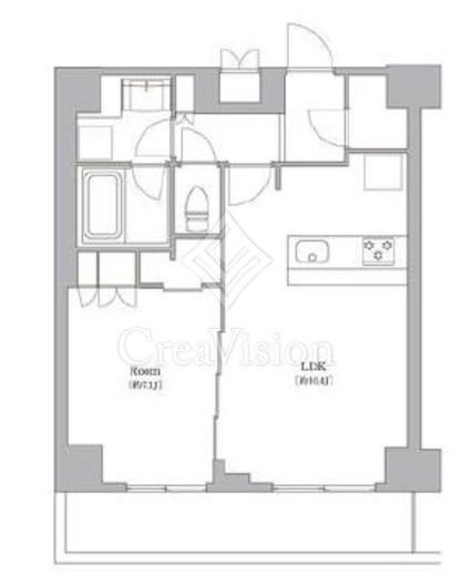 オアーゼ日暮里レジデンス　707号室　間取り