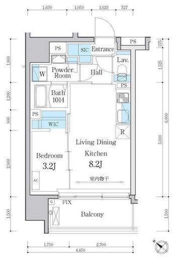 デュオメゾン文京白山　201号室　間取り