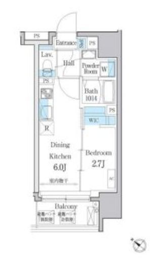 デュオメゾン文京白山　602号室　間取り